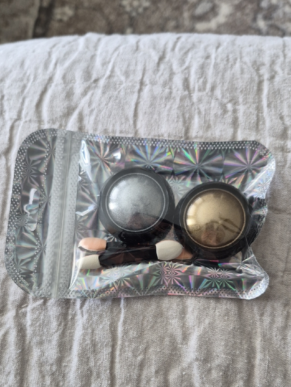 Chrome Nail Powder Gold And Silver